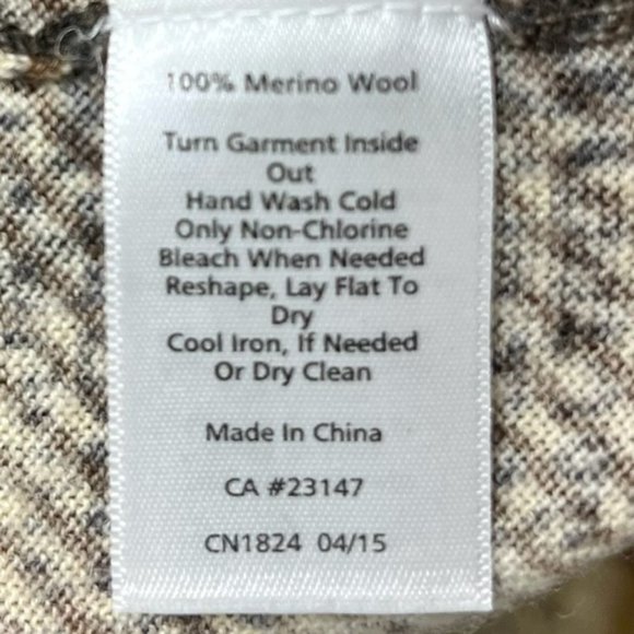 Talbots Crew Neck 100% Merino Wool Pullover Sweater - M - Picture 6 of 7